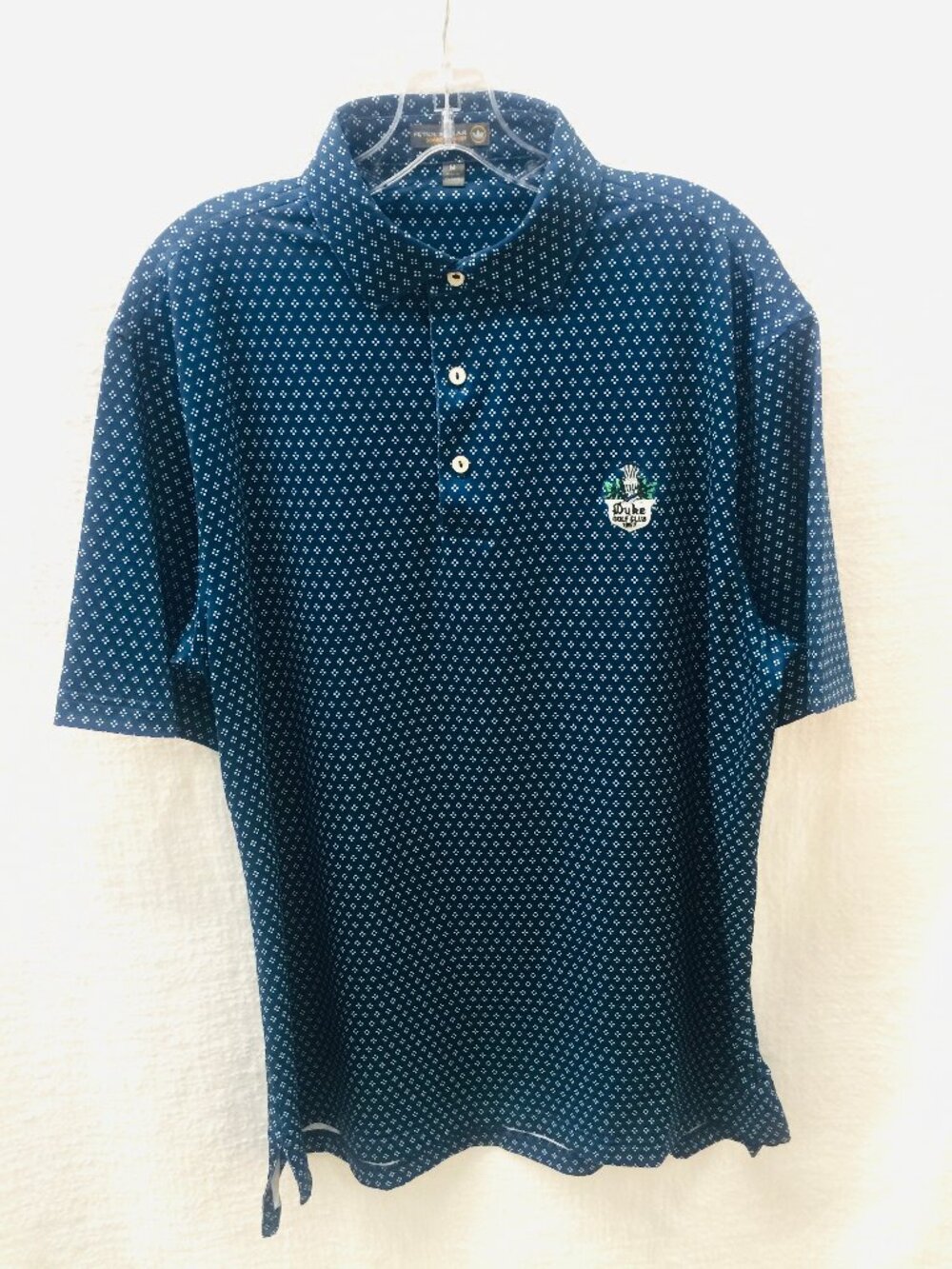 Peter Millar Summer Comfort, Duke Golf Club 1957 Polo Shirt, Size Medium